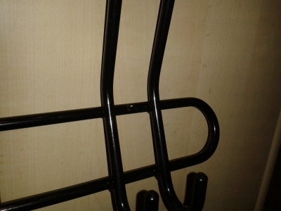 Garderobe schwarz