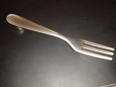 Möbelgriff Gabel